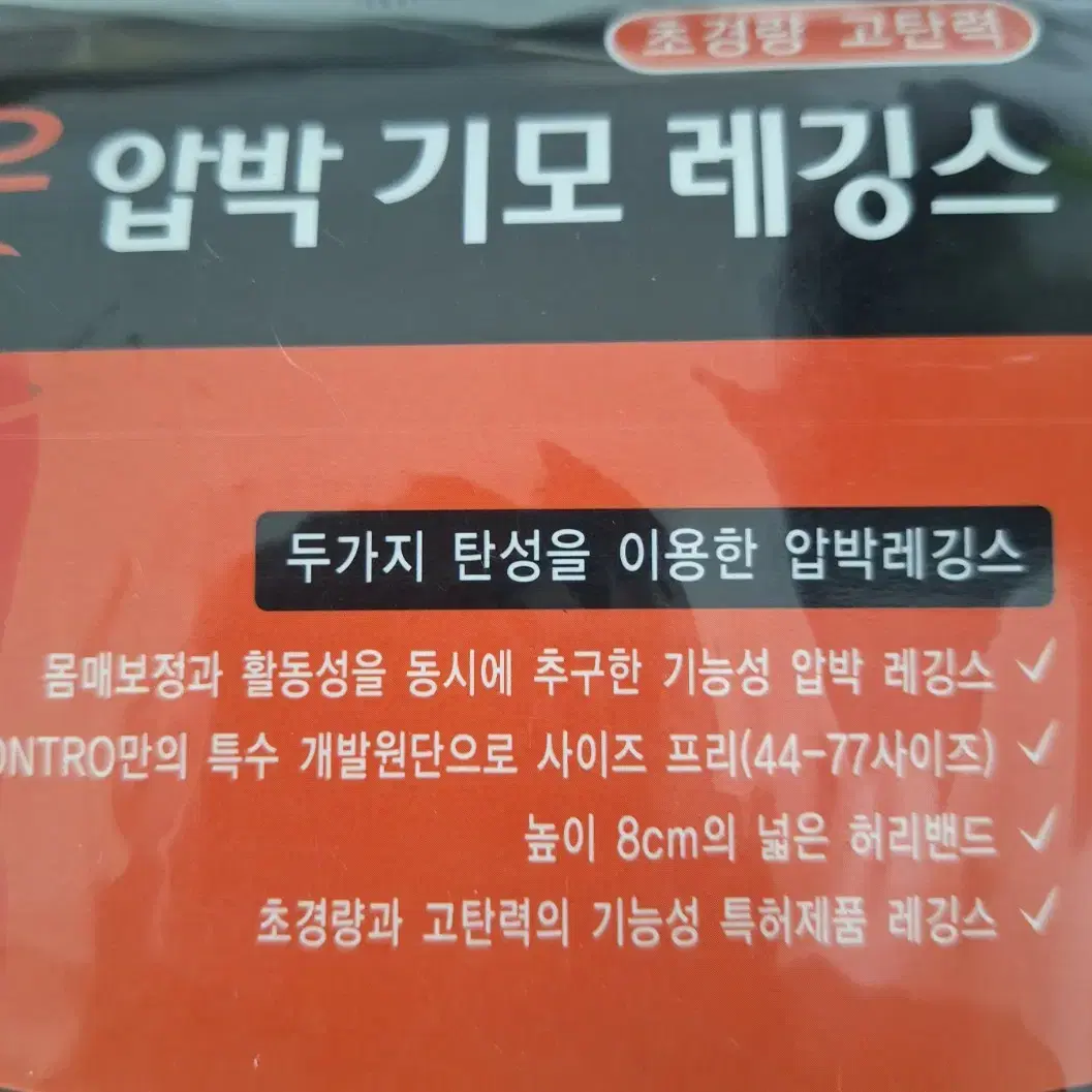 카멜레온 압박 기모 레깅스