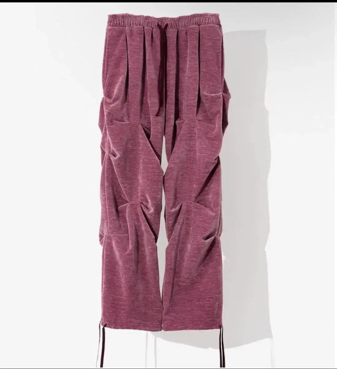 Corded velvet crease pants L