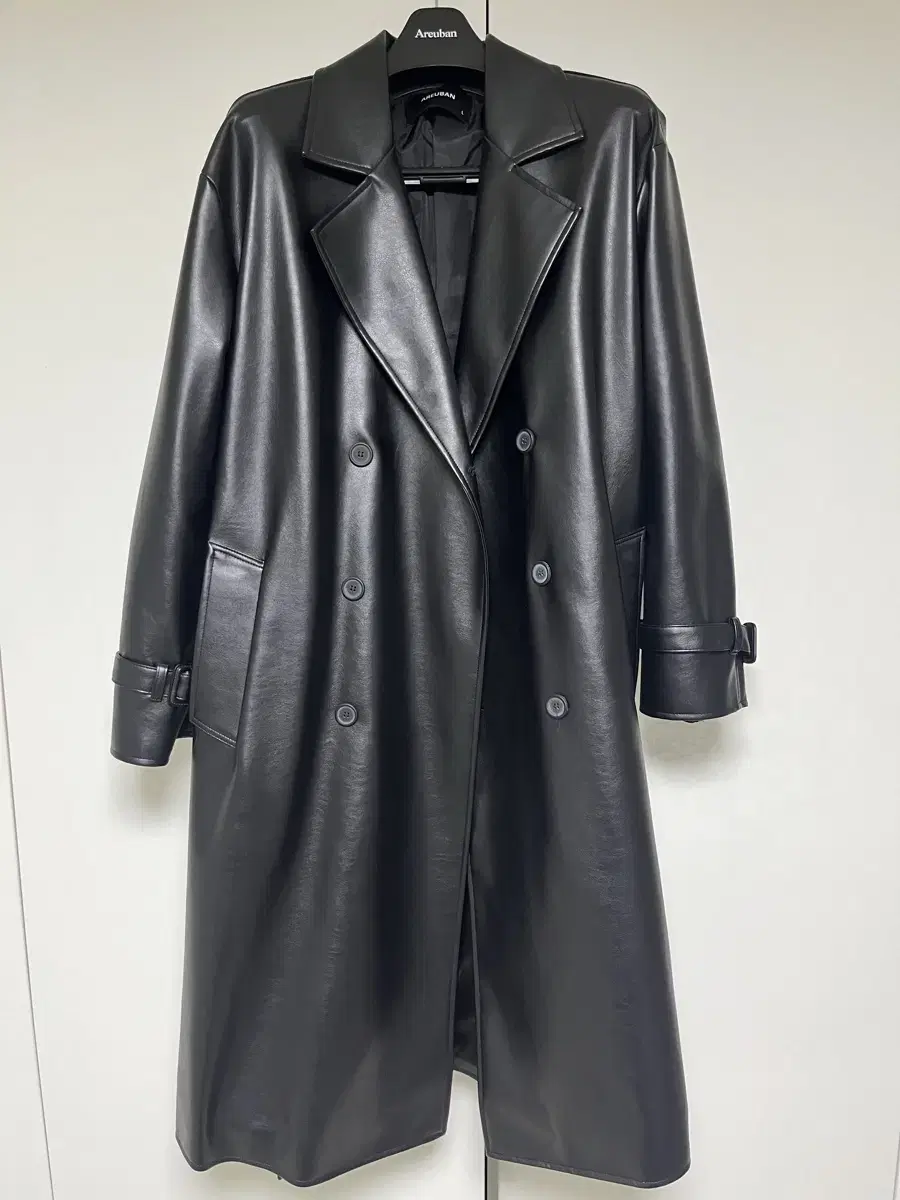 Arban Vegan Leather Coat