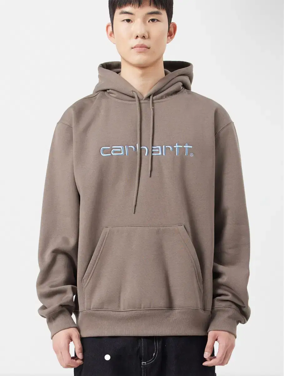 [XXL] Calhart WIP Hooded Calhart Sweatshirt Barista/Mirror