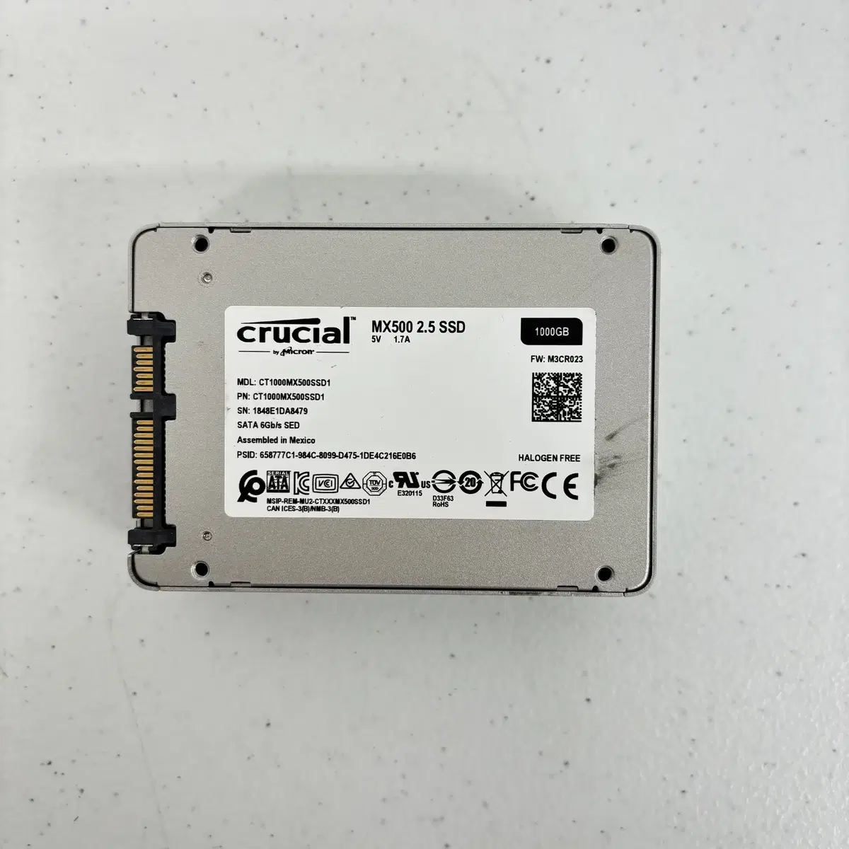 1테라 SSD 마이크론 MX500 1100 WD블루 삼성 840