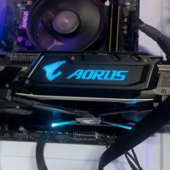 gtx1080 어로스 aorus 8gb 풀박스