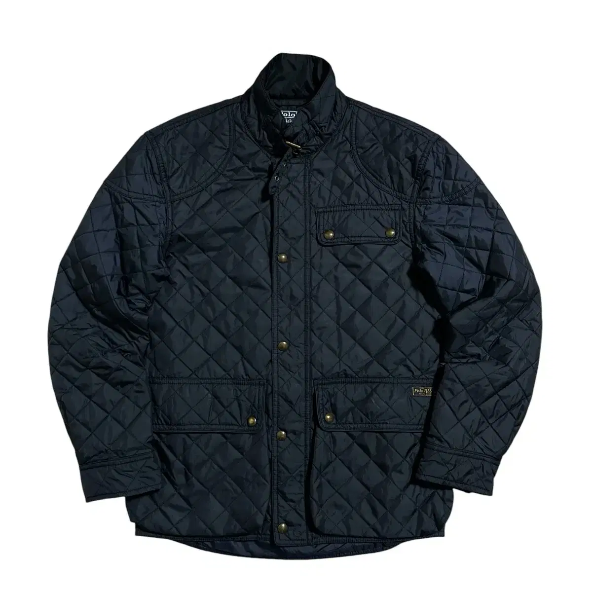 Polo Navy Quilted Jacket (XS)