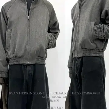 M] Vuja De 009 ryan herringbone fleece | 브랜드 중고거래 플랫폼