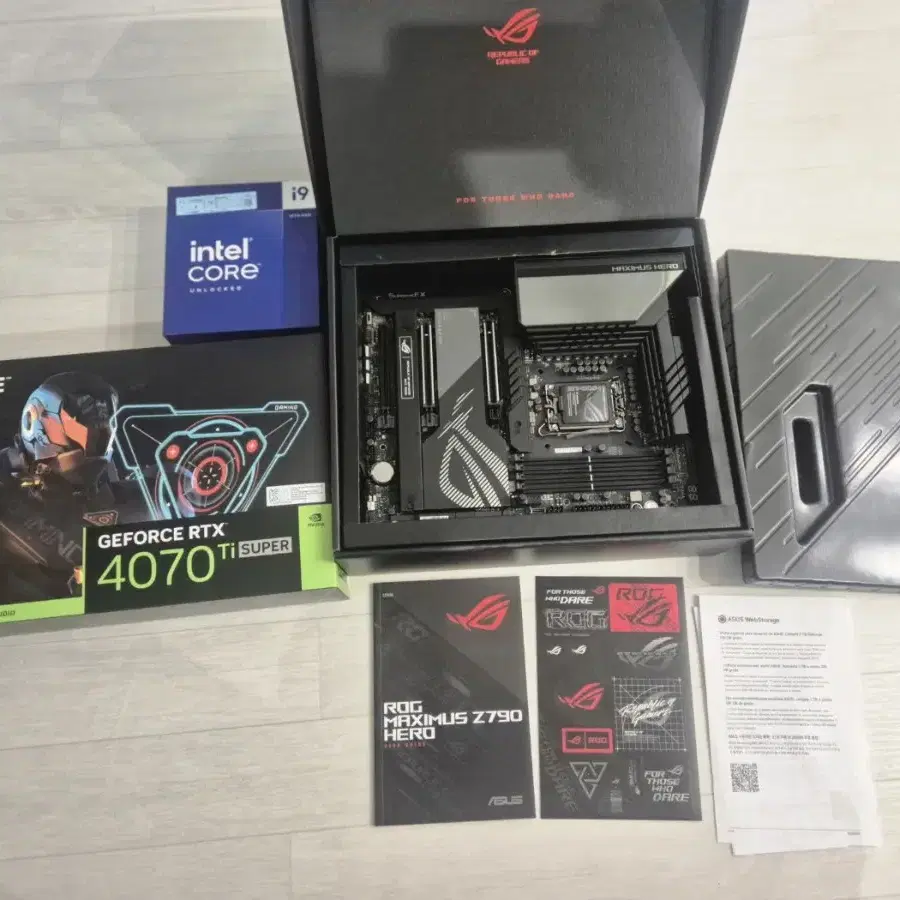 급처) 14900k+z790 hero+4070tis 판매