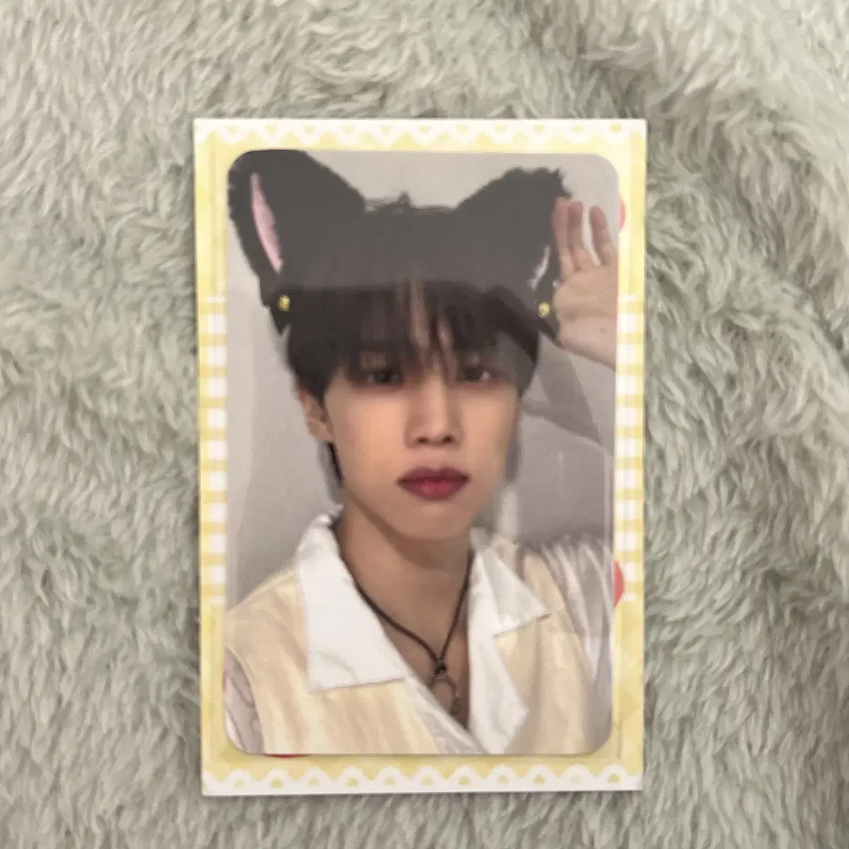 The Boyz sunwoo everline Cat Photocard