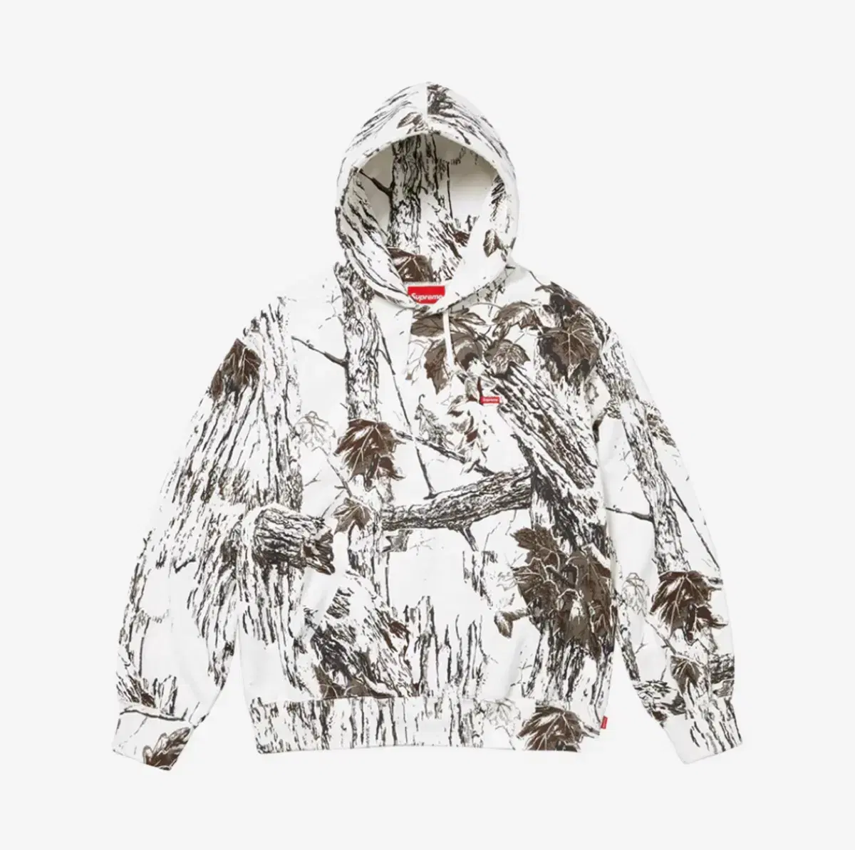 Supreme Small Box Logo Hooded Snow Camo (XL)