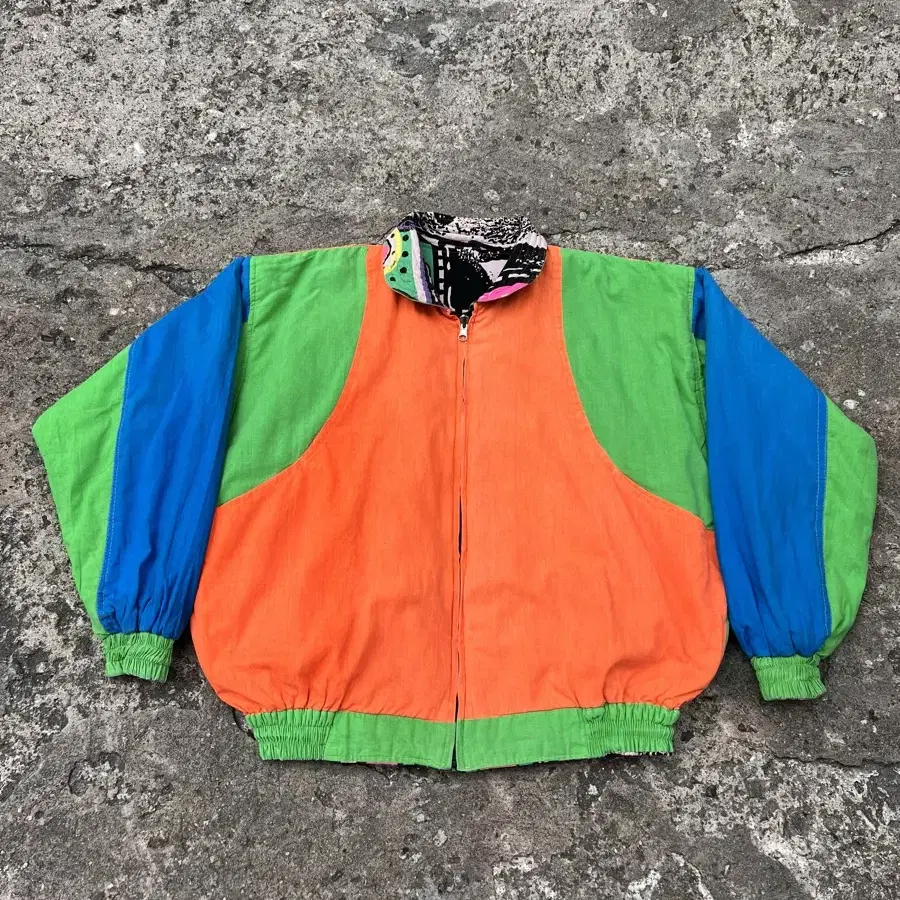 1990s MAGICMUSHROOM REVERSIBLE 빈티지양면봄버