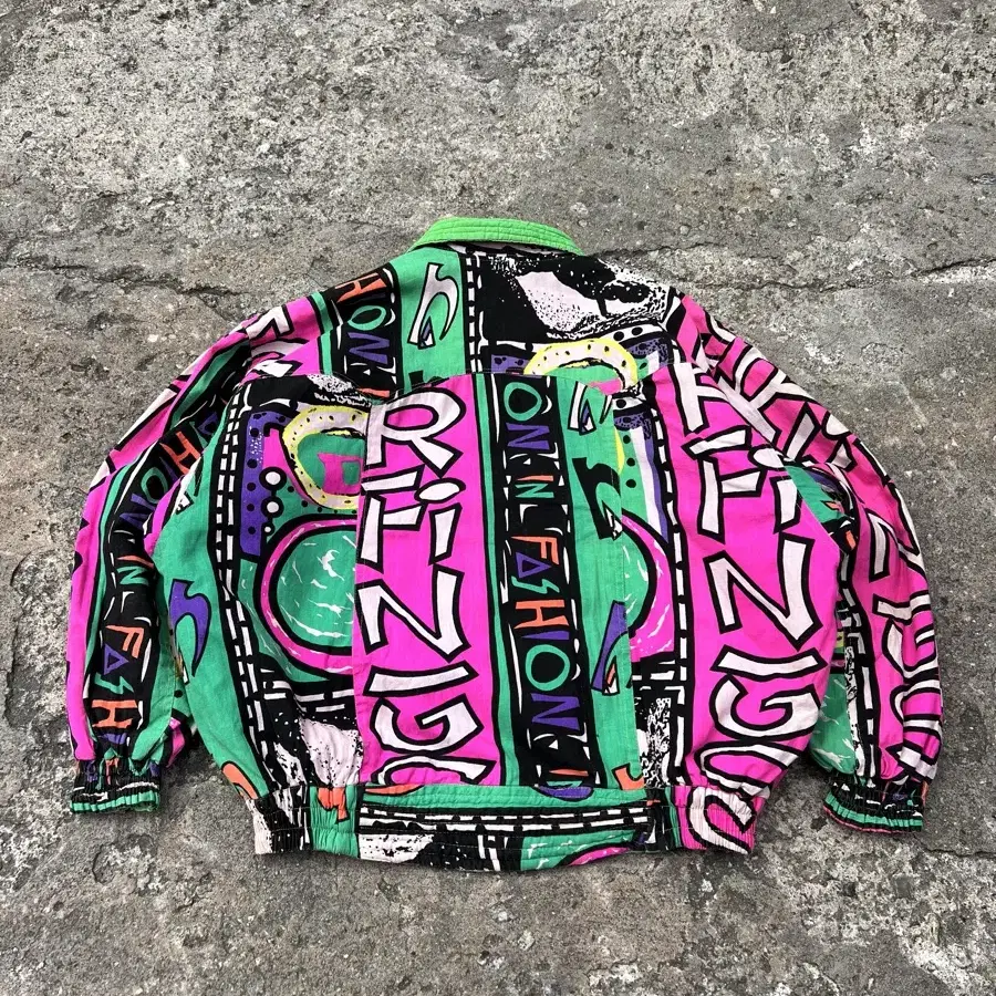 1990s MAGICMUSHROOM REVERSIBLE 빈티지양면봄버