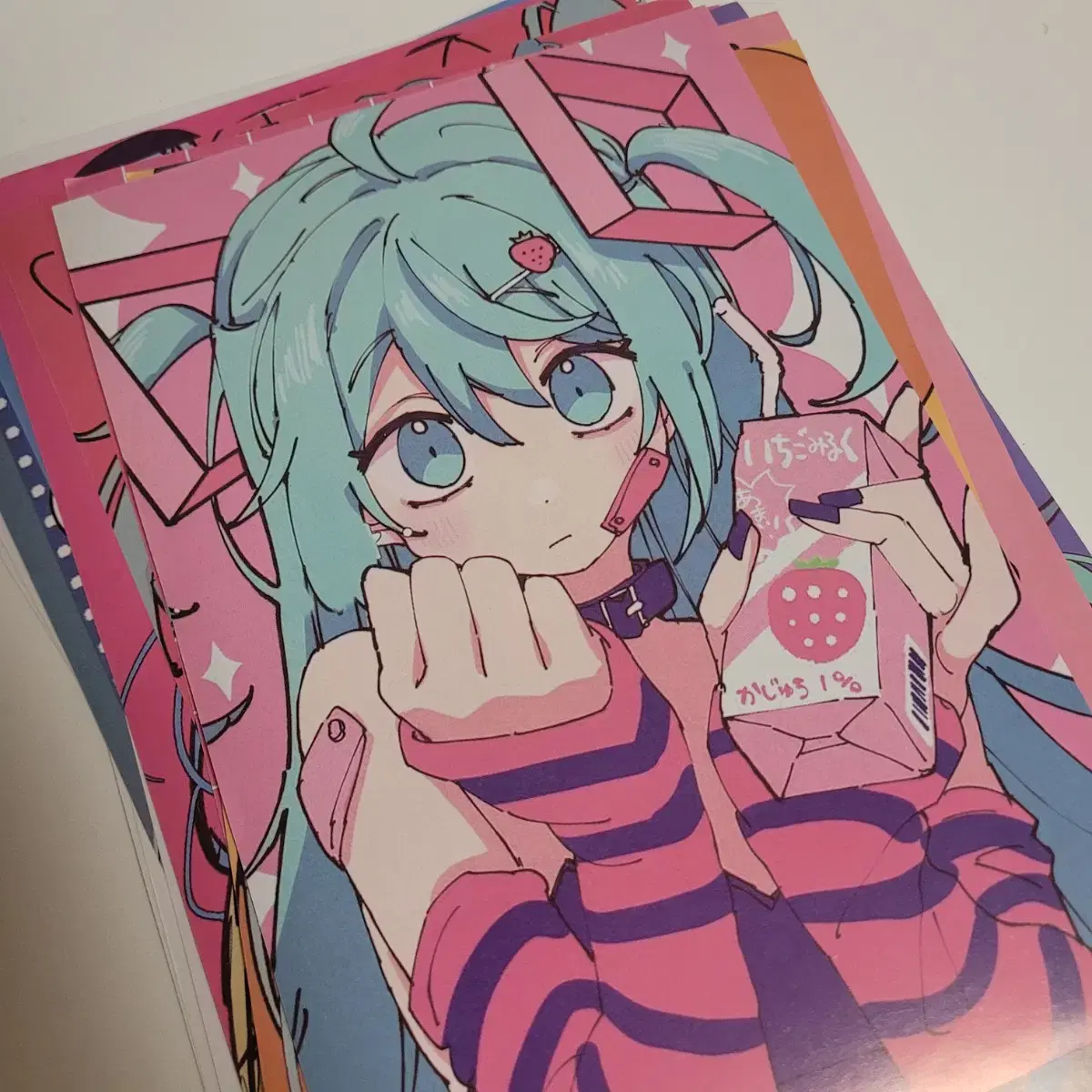 Miku A5 poster Random 5 cards