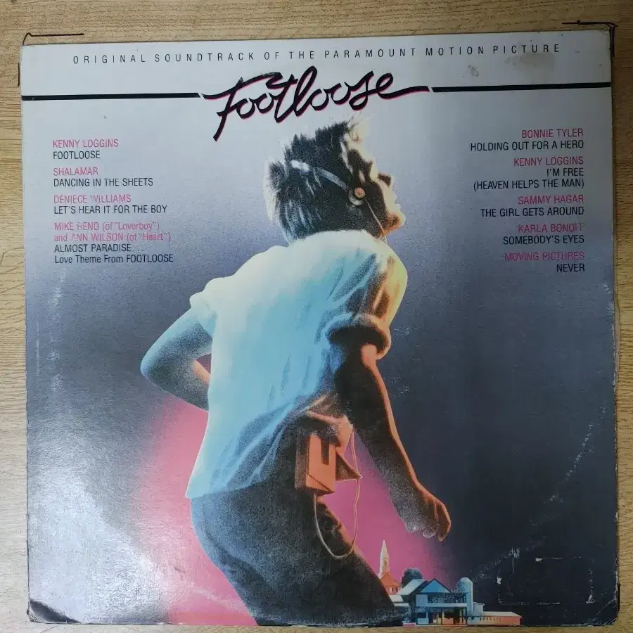 FOOTLOOSE OST 음반 (LP 턴테이블 오디오 앰프