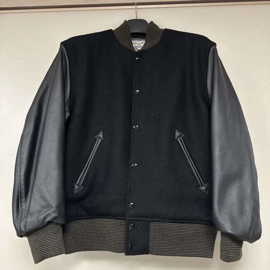 [40] 화이츠빌 30oz wool melton award 바시티 자켓