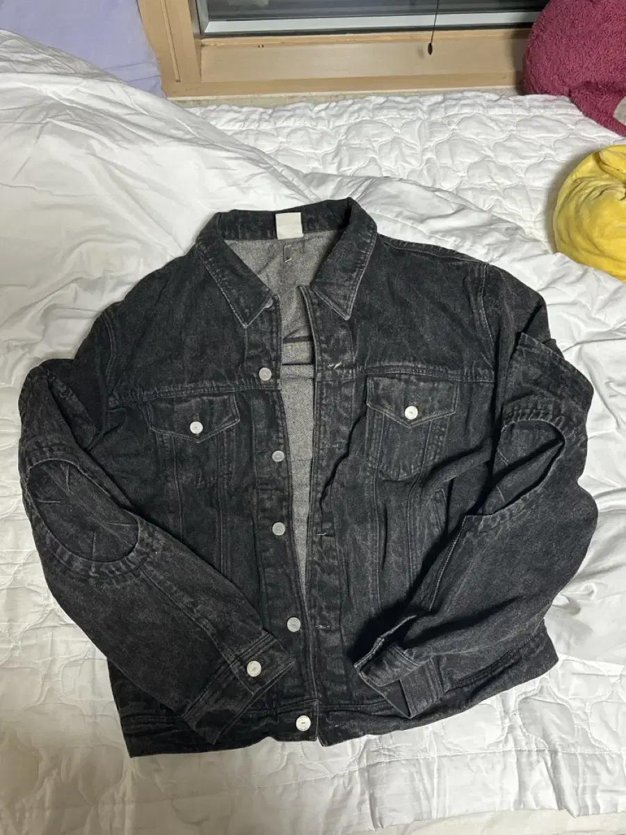 (S)Paa Archive Circle Washed Denim Jacket