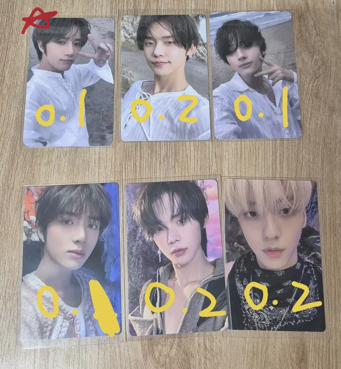 TXT Temptation photocard (bulk complete preferred)