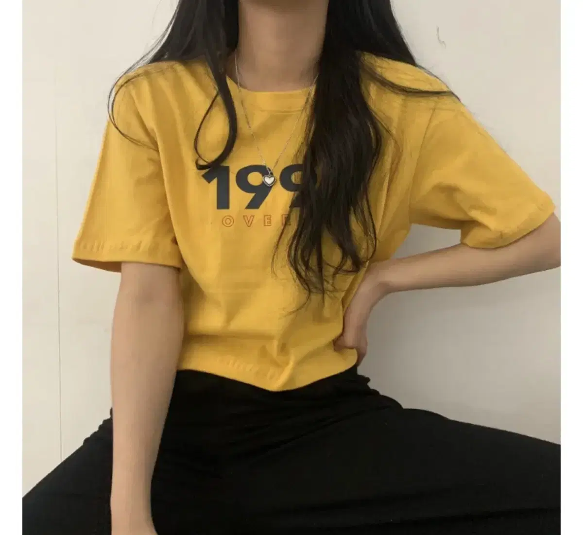 1997 Lettering Crop Top