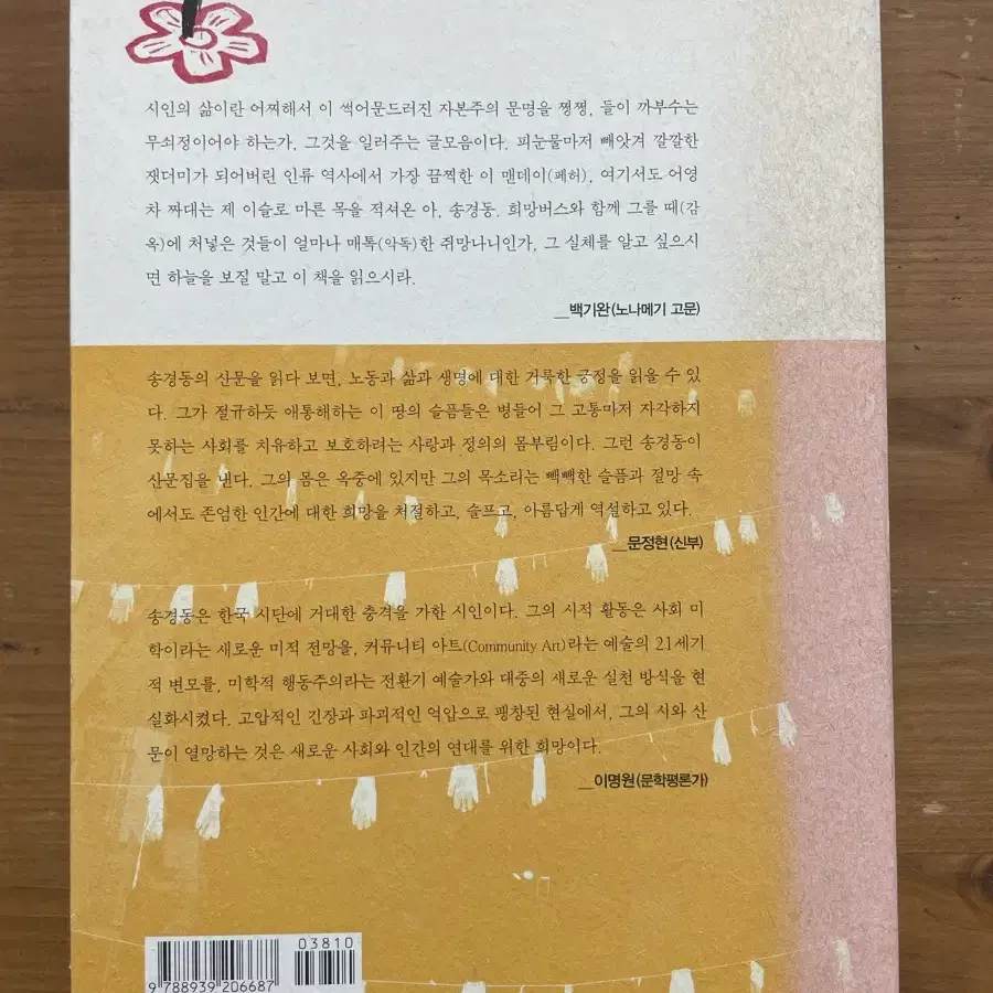 꿈꾸는 자 잡혀간다 : 송경동 산문집