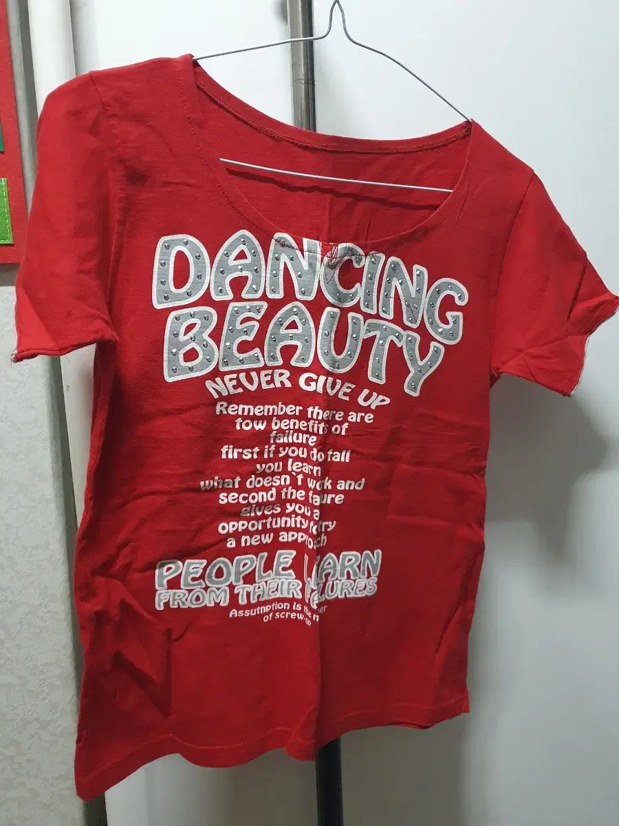 Red comfy t-shirt