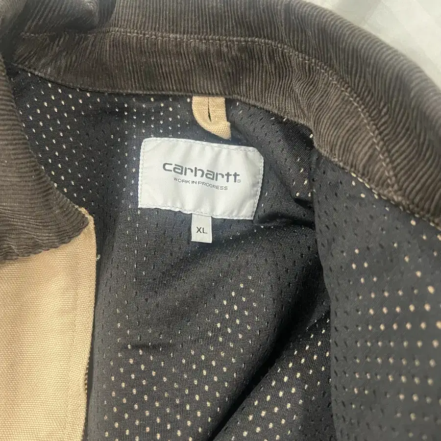 Carhartt WIP 디트로이트 자켓 브라운