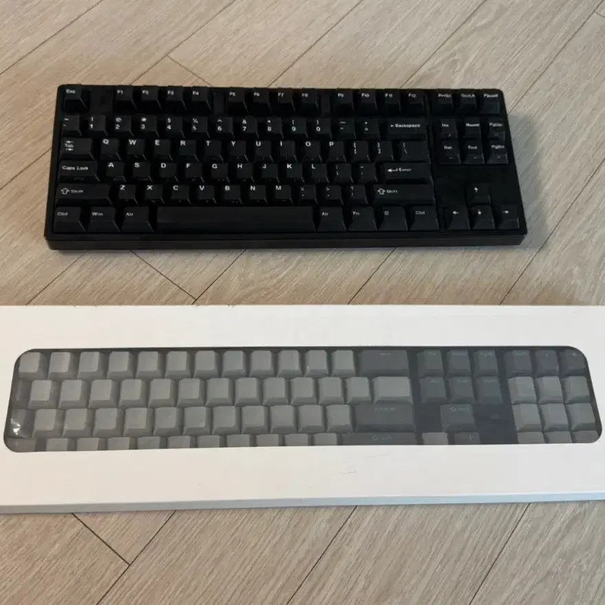 아콘 K77/K7R(적축) + PBT 키캡