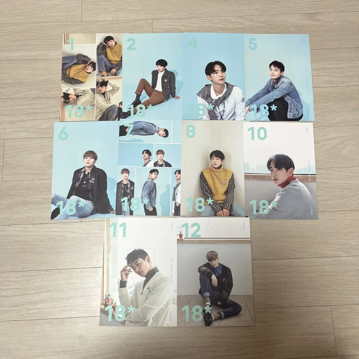 2018 shinee season's greetings seasons greetings photocard WTS