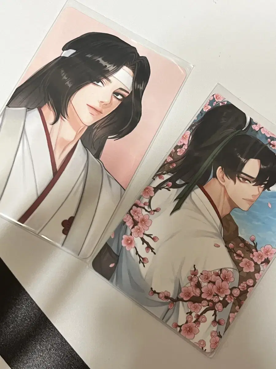 Qingming and Baekcheon photocard sell (Return of the Blossoming Blade)