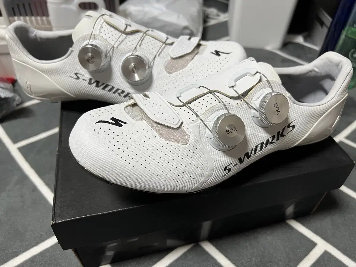 S-Works Cleats7 40.5 (25.75) White