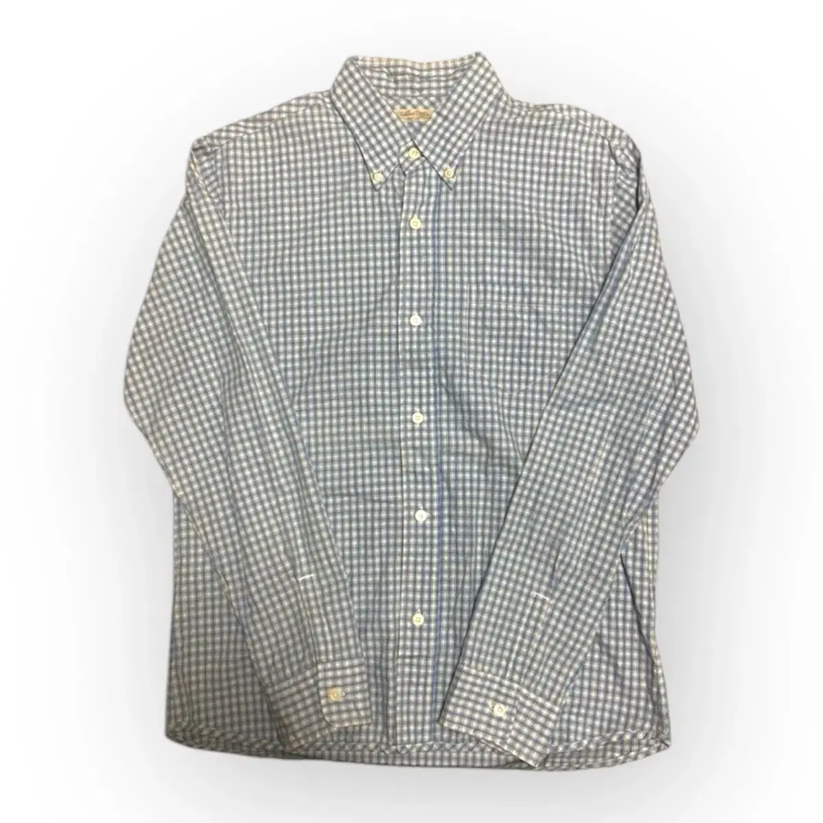 Full-count gingham work shirt