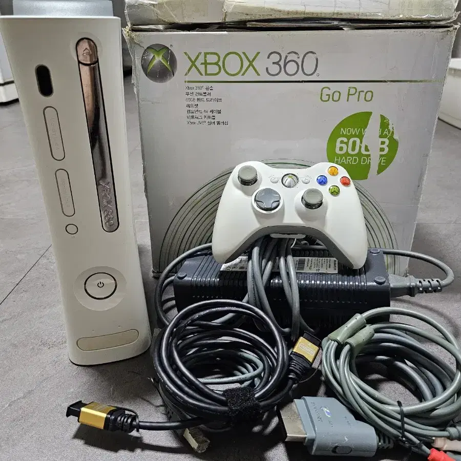 xbox360 500GB 오로라 박스셋 팝니다