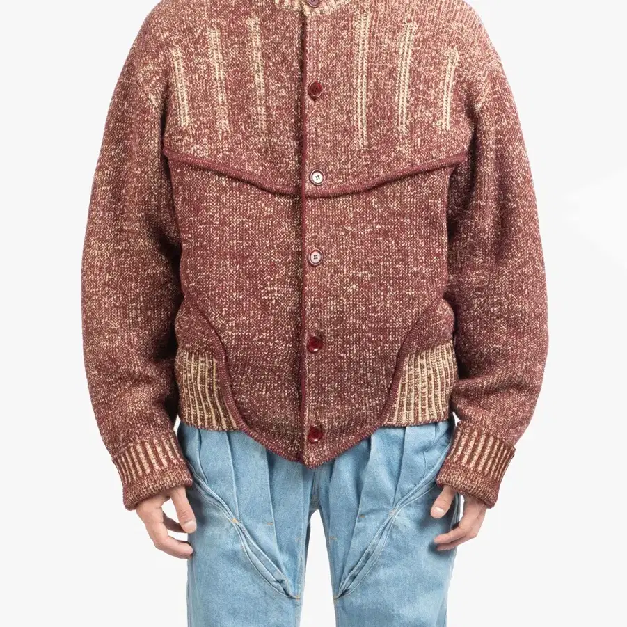 JUNTAE KIM AW24 KNIT CARDIGAN