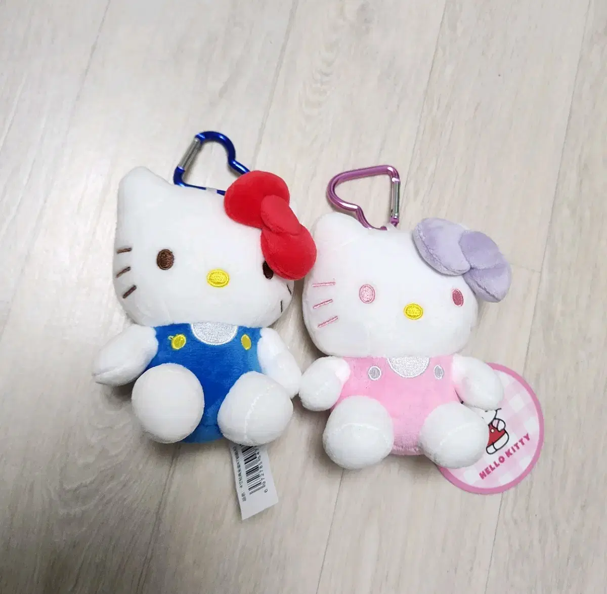 San Rio Hello Kitty Heart Carabiner Plush Doll Kitty Doll