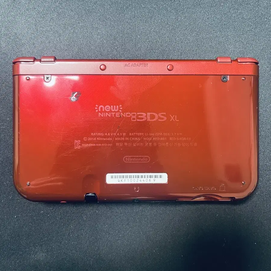 뉴 닌텐도 3ds xl 레드 판매합니다