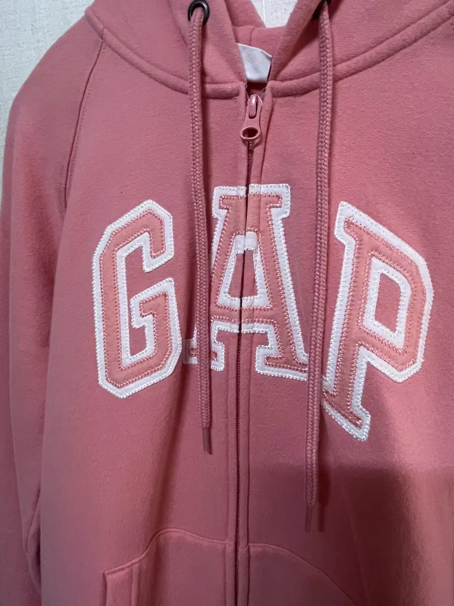 핑크 갭 GAP 후드집업