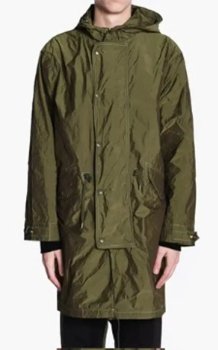 Haregash Lemongrass Solar Fishtail Parka