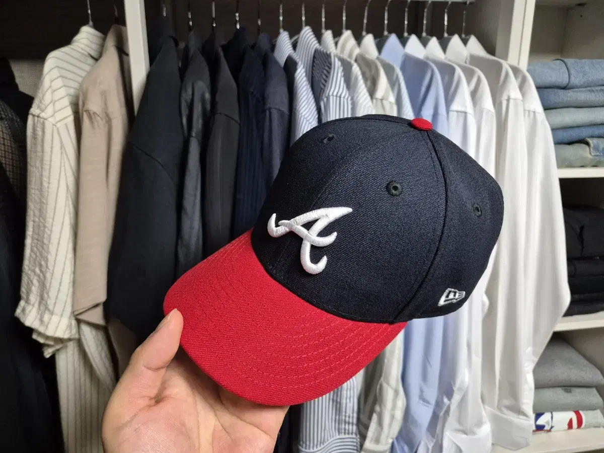 뉴에라 MLB 어센틱 59fifty 로우 프로파일 사이즈캡 712