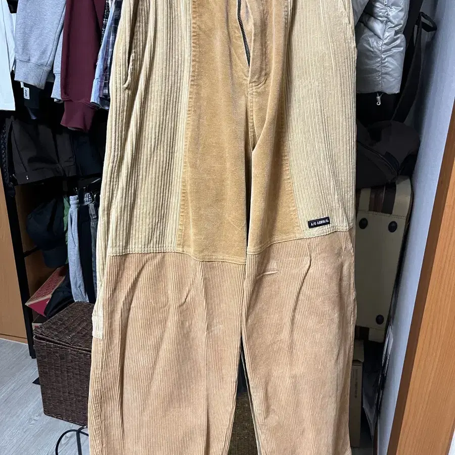 아조바이아조 Tri Mixed Corduroy Pants 19FW [Ca