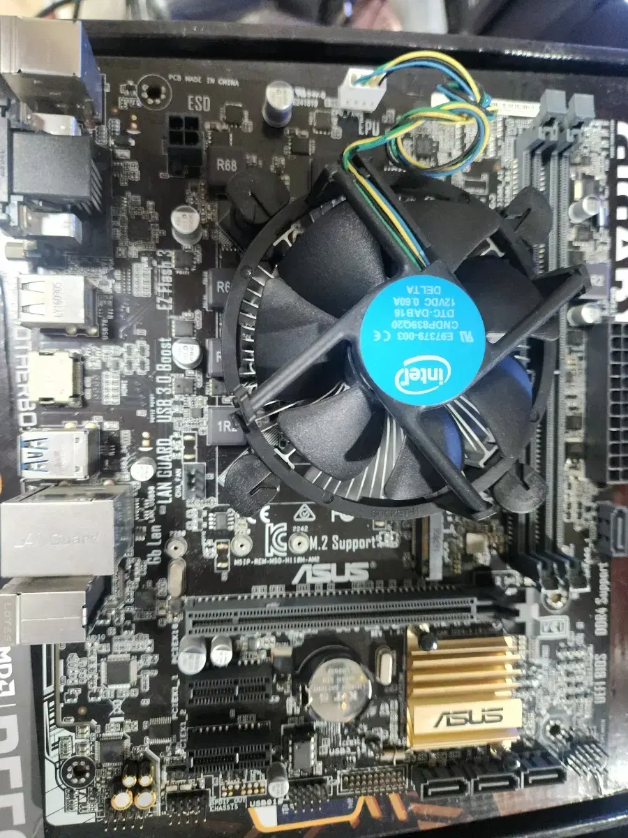 Asus h110 보드 +cpu