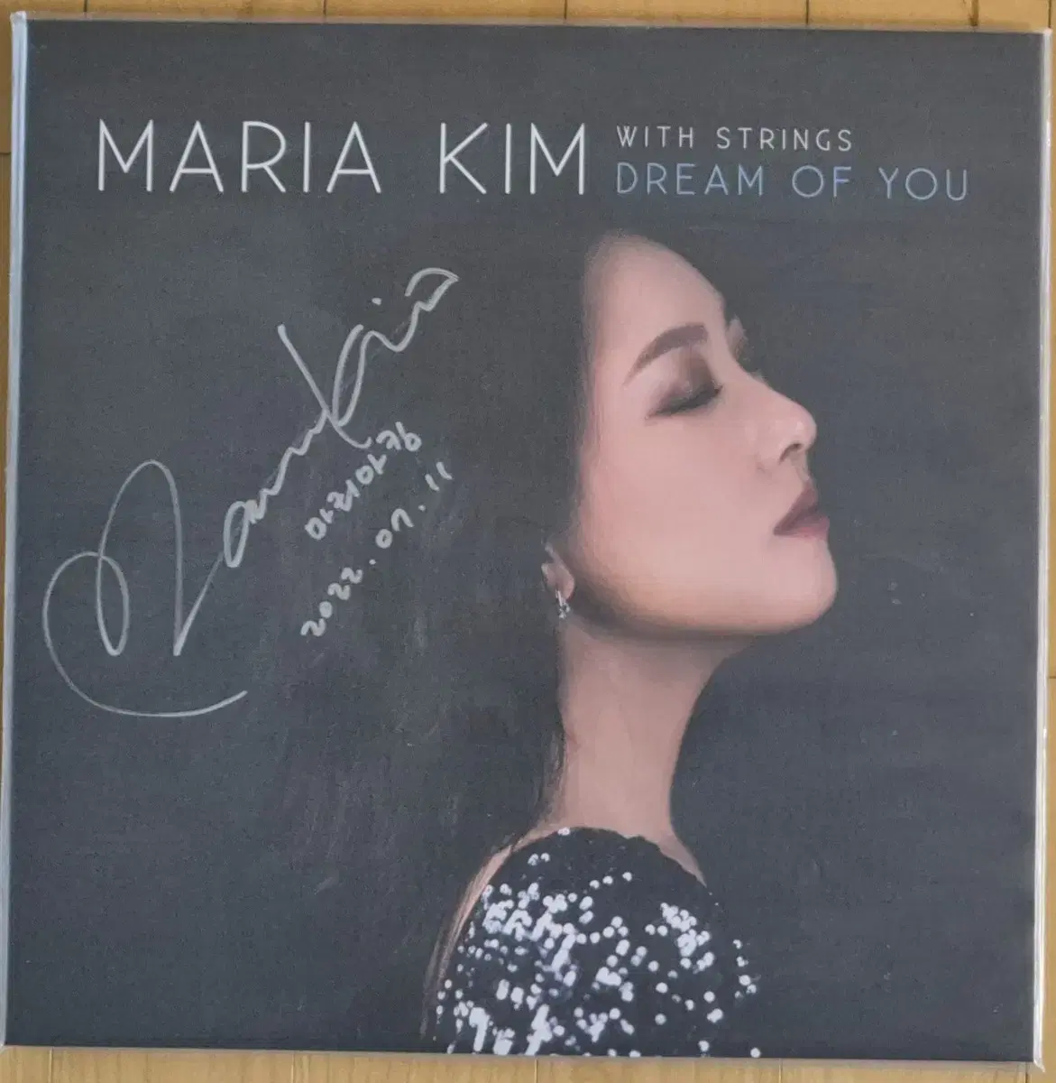 Maria Kim  싸인반 lp