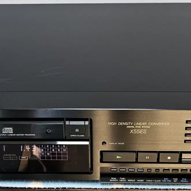 소니 CD 플래이어 CDP-X55ES