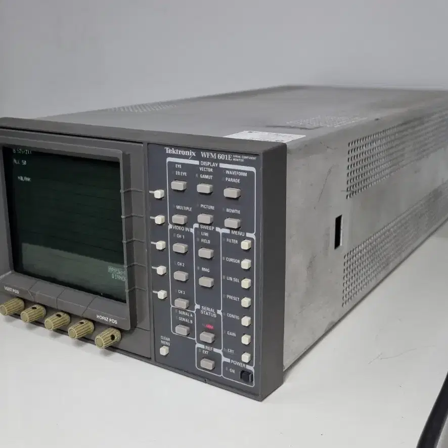 Tektronix WFM 601E Serial Component 모니터