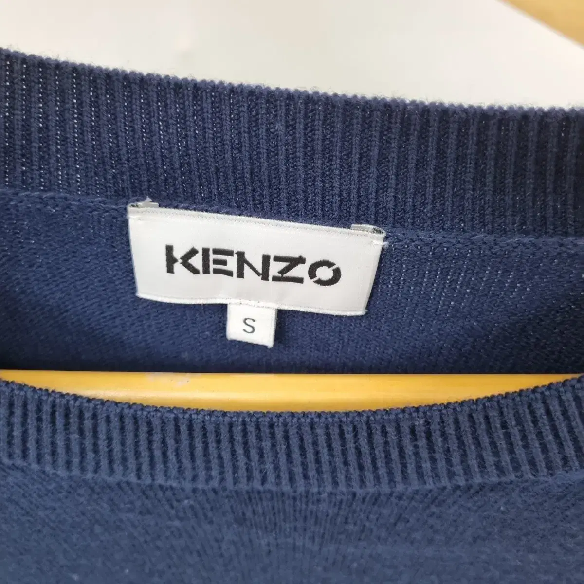 KENZO 겐조 네이비 니트 맨투맨 S