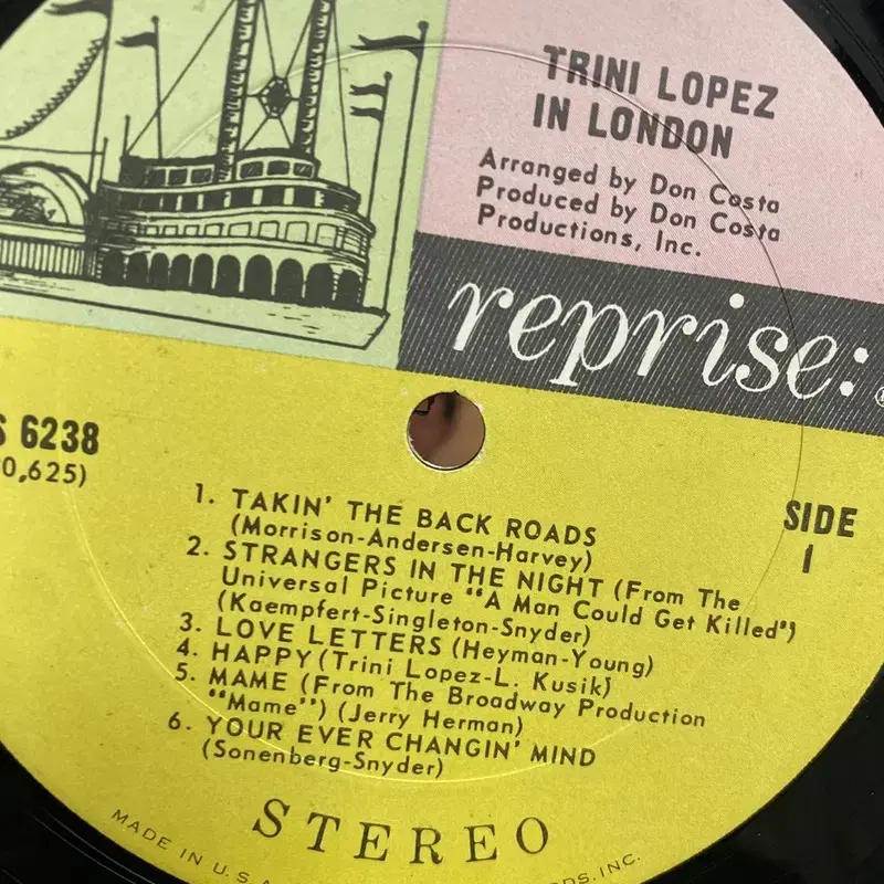 TRINI LOPEZ N LONDON  LP / C1251