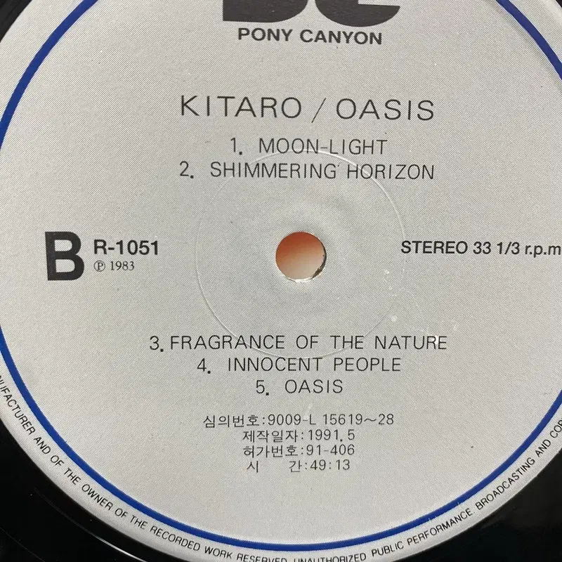 KITARO  LP / C1290