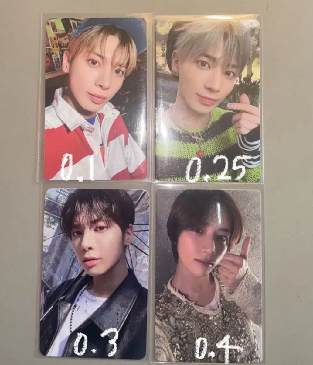 txt beomgyu taehyun photocard wts Paoi Alpo Reality Freefall