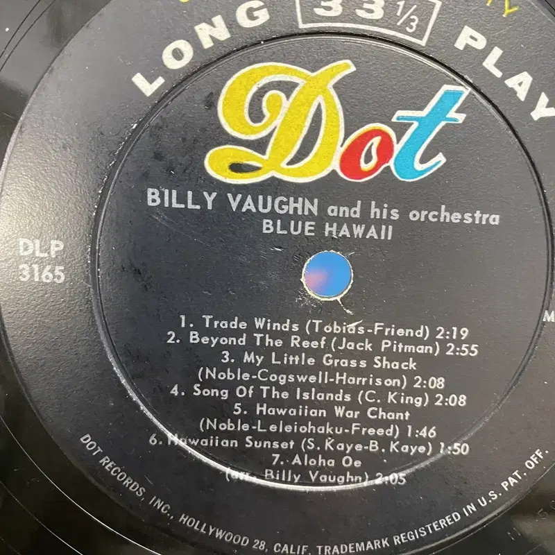 BILLY VAUGHN LP / C1710