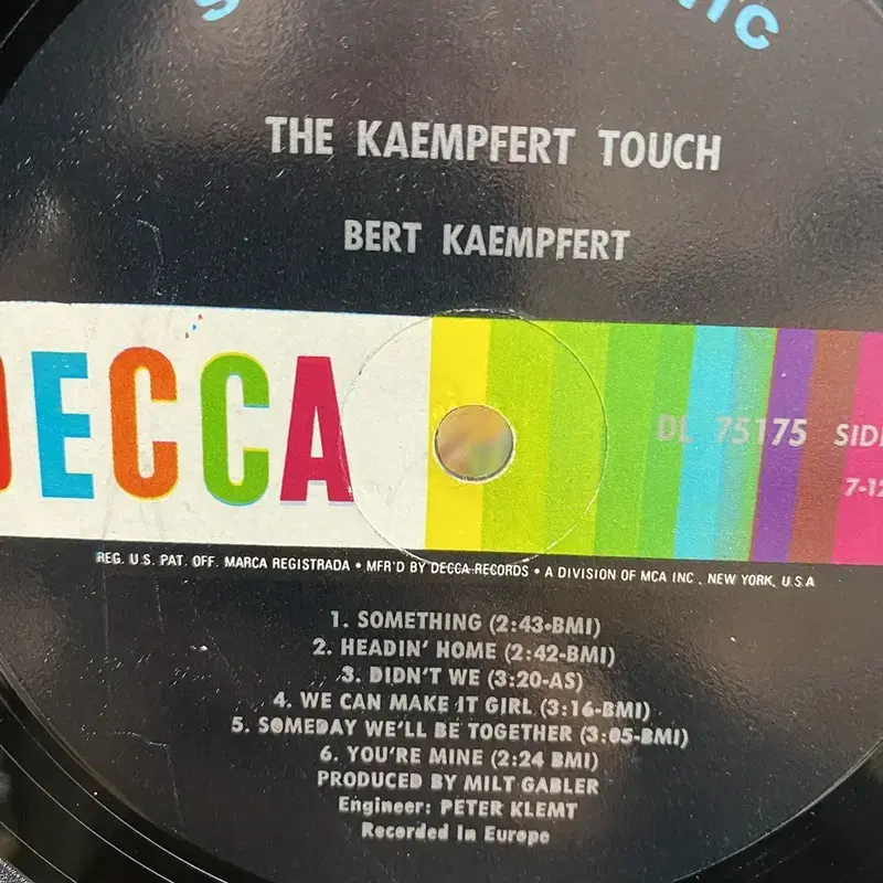 BERT KAEMPFERT LP / C1334