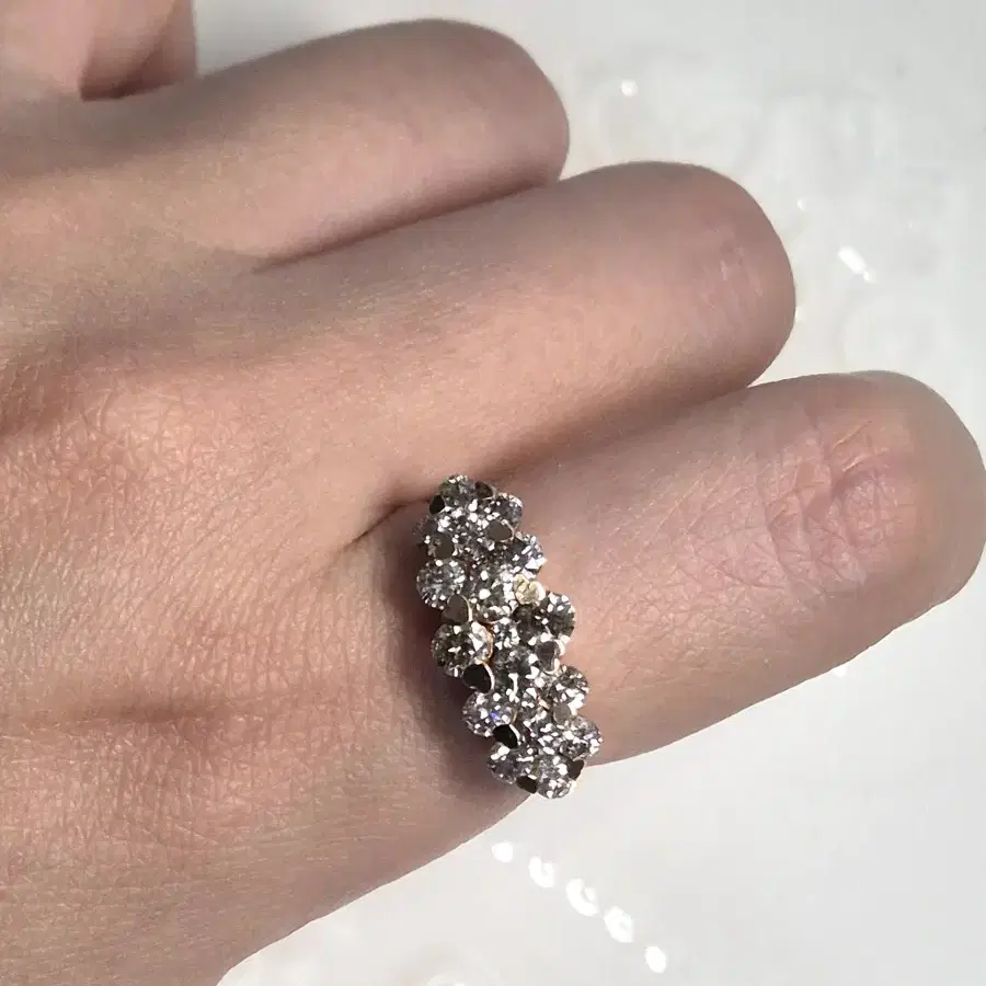 {쥬쥬금빵} 다이아 1.9ct 18k 골드 금 반지 (목걸이 귀걸이 팔찌