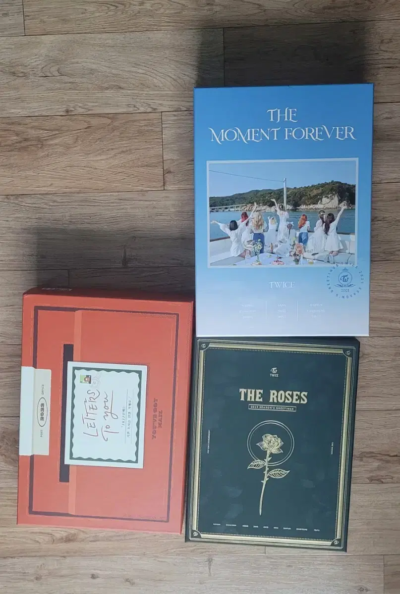 Twice season's greetings in bulk of three