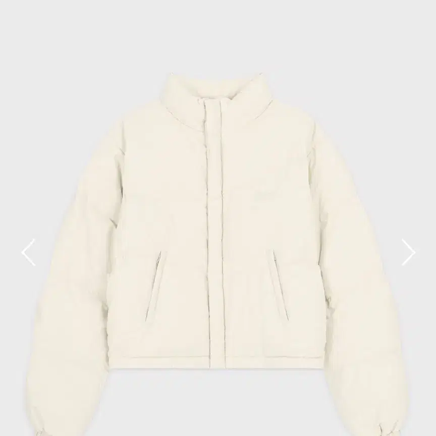 Sioon Puffer Jacket (Ivory) (23년도) 시눈 패딩