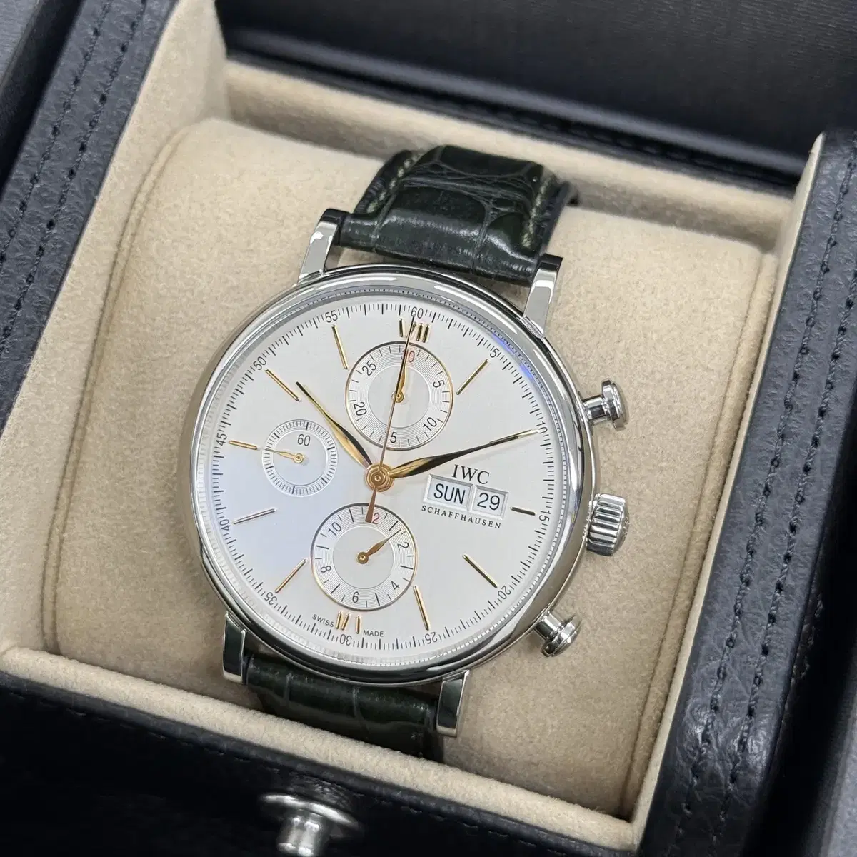 IWC 포르토피노 크로노그래프 42mm IW391031 판매합니다.