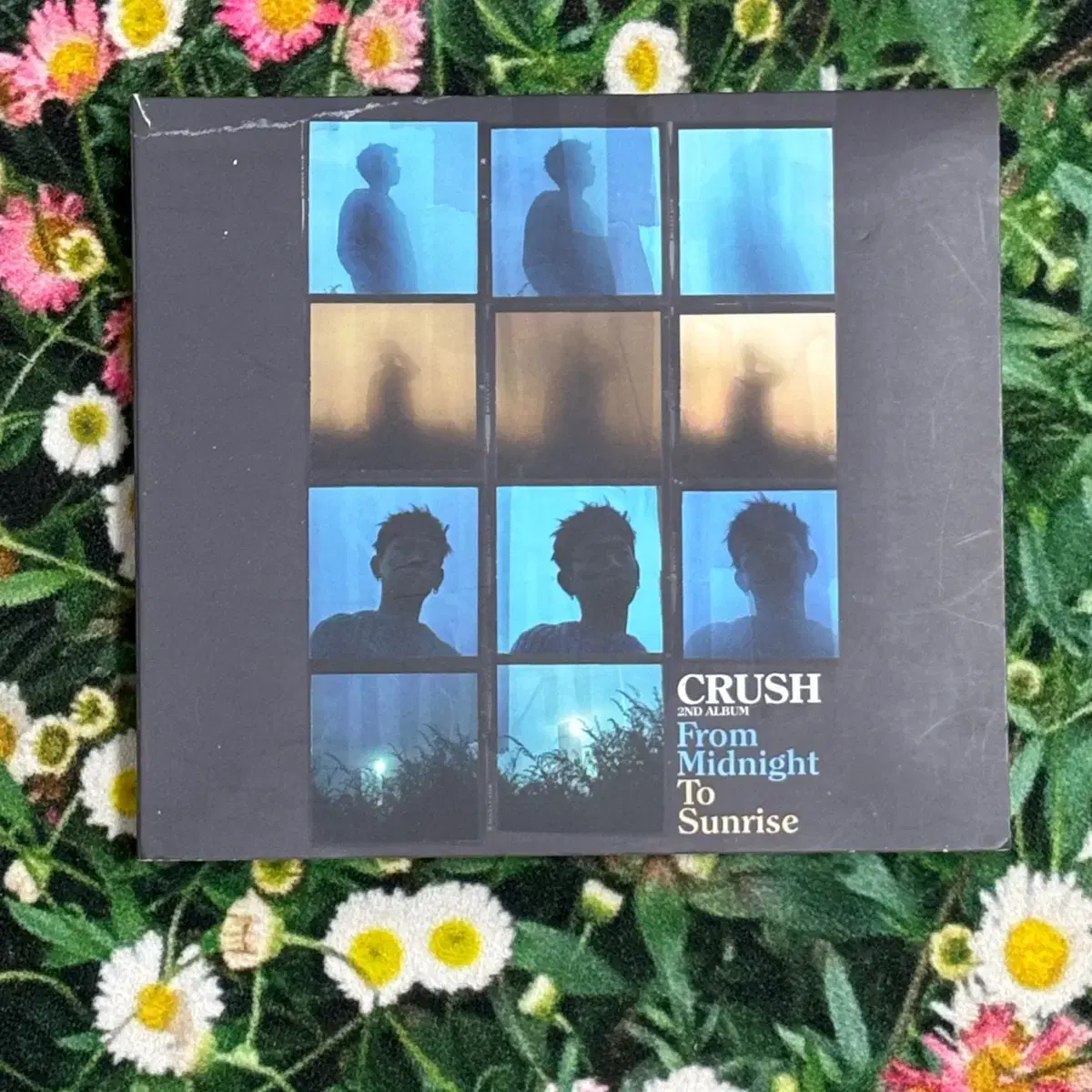 크러쉬 2집앨범 cd 개봉 from midnight to sunrise